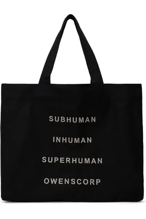Rick Owens Black Beach Tote