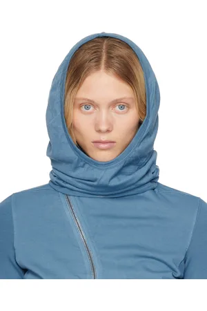 Rick Owens Blue Hollywood Grace Hood