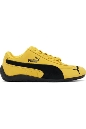 PUMA Yellow & Black Speedcat OG Sneakers
