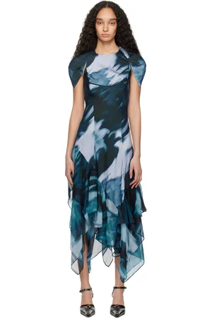 Collina Strada Blue Hillary Maxi Dress