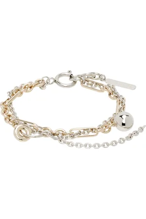 Justine Clenquet Silver & Gold Rachel Bracelet
