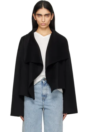 Totême Black Signature Doublé Jacket