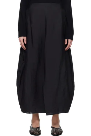 Totême Navy Parachute Maxi Skirt