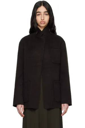 Totême Brown Patch Pocket Doublé Jacket