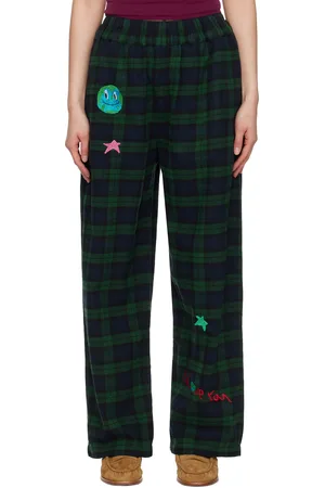 Kids Worldwide Navy & Green Universe Lounge Pants