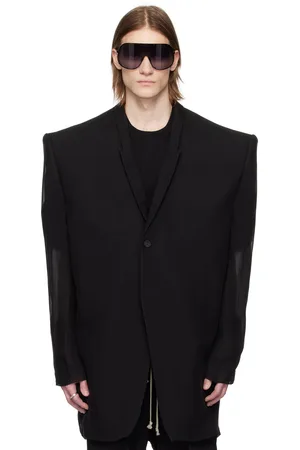 Rick Owens Black Hollywood Rick S Tatlin Blazer