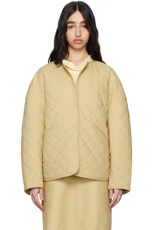 Totême Beige Quilted Jacket