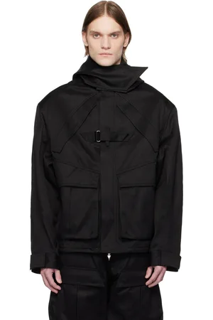 MUGLER Black Cargo Jacket