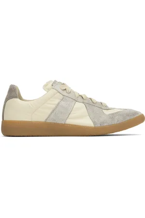 Maison Margiela Yellow & Gray Replica Sneakers