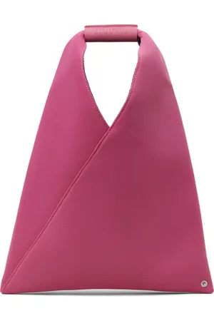 Maison Margiela Kids Pink Triangle Classic Small Tote