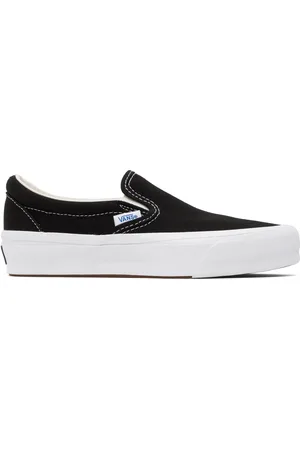 Vans Black LX Slip-On Reissue 98 Sneakers