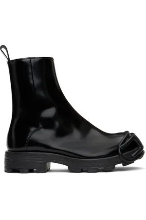 Diesel Black D-Hammer Bt Zip D Boots