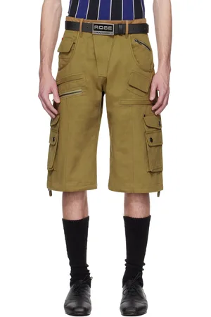 MARTINE ROSE Khaki Utility Shorts
