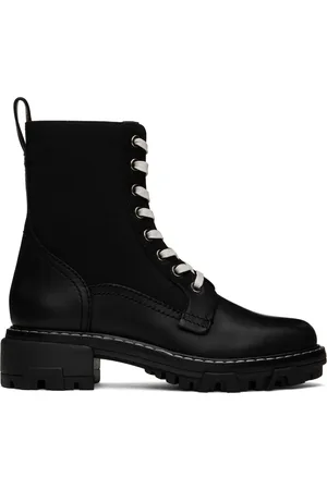 RAG&BONE Black Shiloh Boots
