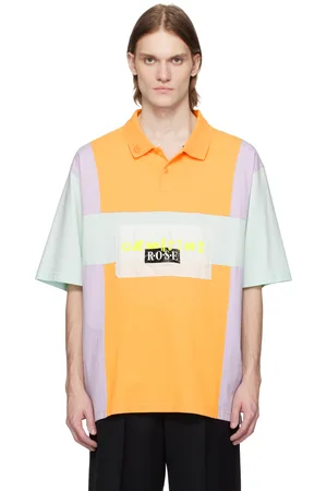 MARTINE ROSE Multiolor Oversized Panelled Polo