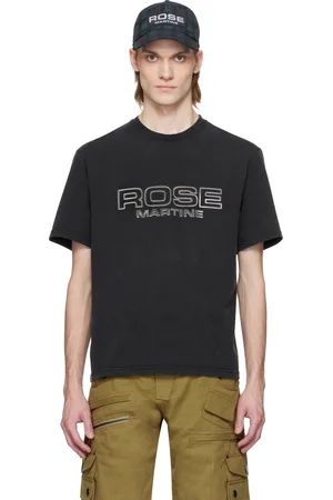 MARTINE ROSE Black Classic T-shirt