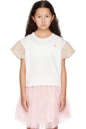 BONPOINT Kids White Ezell T-shirt