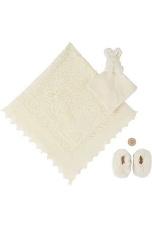 BONPOINT Baby Off-White Nighttime Blanket Set