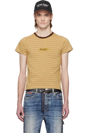 MARTINE ROSE Multicolor Shrunken T-shirt