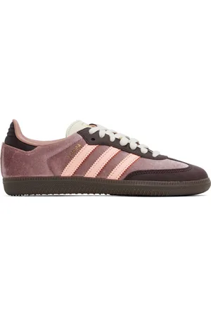 adidas Pink & Brown Samba OG Sneakers