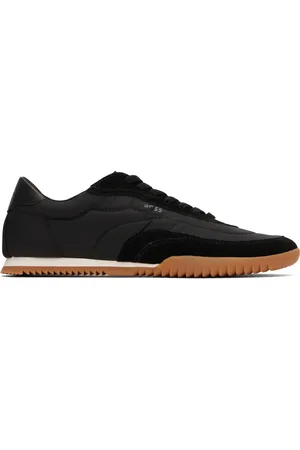 HUGO BOSS Black Quilted Sneakers