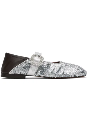 WALES BONNER & Brown Glide Ballerina Flats