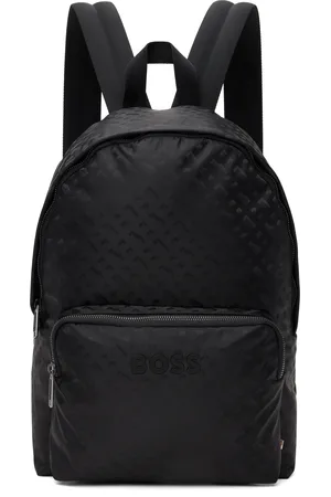 HUGO BOSS Black Taffeta Backpack