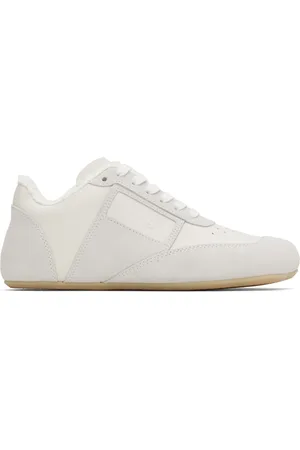 Maison Margiela White & Gray Anatomic Sneakers
