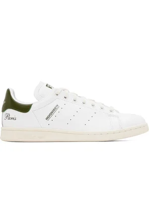 adidas White Highsnobiety Edition Stan Smith Sneakers