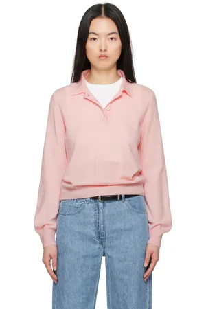 &Daughter Pink Aoife Cashmere Polo