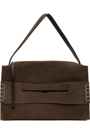 J.W.Anderson Brown Large Loafer Duffle Bag