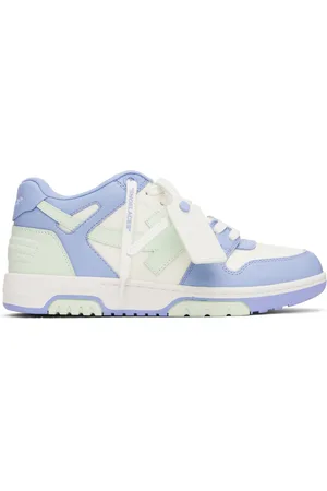 OFF-WHITE Blue & Out Of Office Tricolor Sneakers
