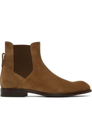 Ermenegildo Zegna Brown Blake Chelsea Boots