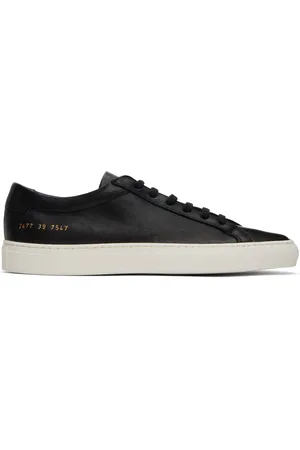 COMMON PROJECTS Black Summer Achilles Sneakers