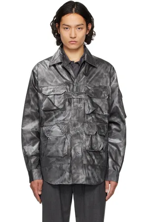 ENGINEERED GARMENTS Gray Explorer Overshirt
