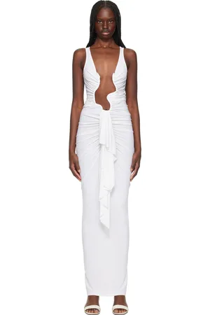 CHRISTOPHER ESBER Salacia Jersey Drape Maxi Dress