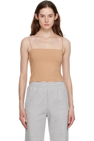 Filippa K Beige Spaghetti Strap Tank Top