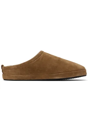 Balenciaga Tan Alaska Slippers