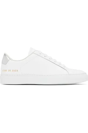 COMMON PROJECTS White Retro Classic Sneakers