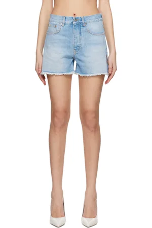 OFF-WHITE Blue Doll Denim Shorts