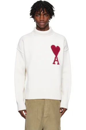 Ami Off-White Ami De Cœur Turtleneck