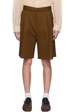 CMMN SWDN SSENSE Exclusive Marshall Pleated Shorts