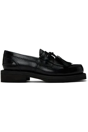 OUR LEGACY Black Tassel Loafers
