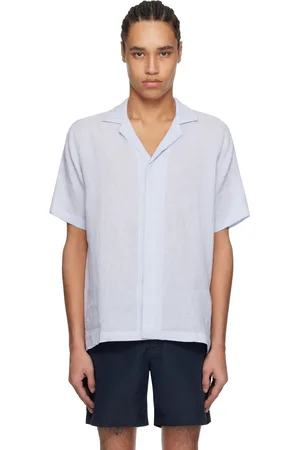 Orlebar Brown Blue Maitan Shirt