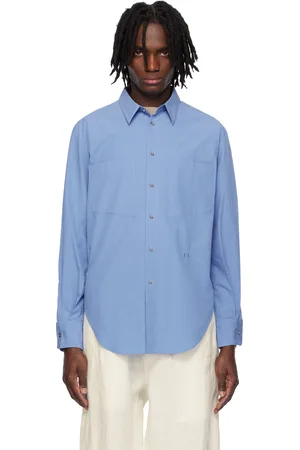 ECKHAUS LATTA Blue Notebook Shirt