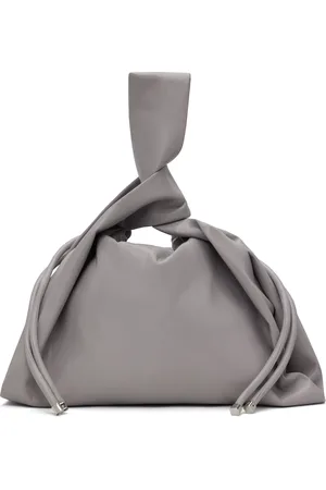 Nanushka Gray Jen Drawstring Pouch