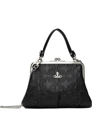 Vivienne Westwood Black Granny Frame Bag