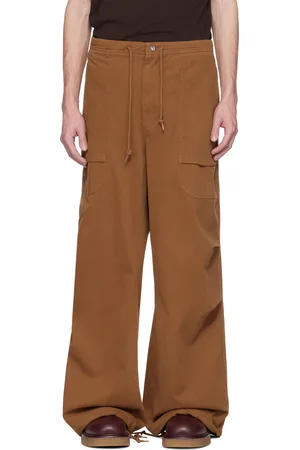 Entire Studios Brown Barren Cargo Trousers