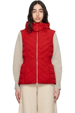 Mackage Red Hoshi Hooded Light Down Vest