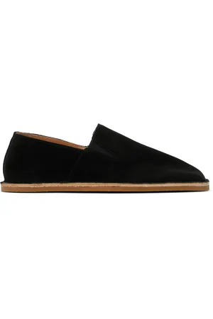 DRIES VAN NOTEN Black Suede Espadrilles